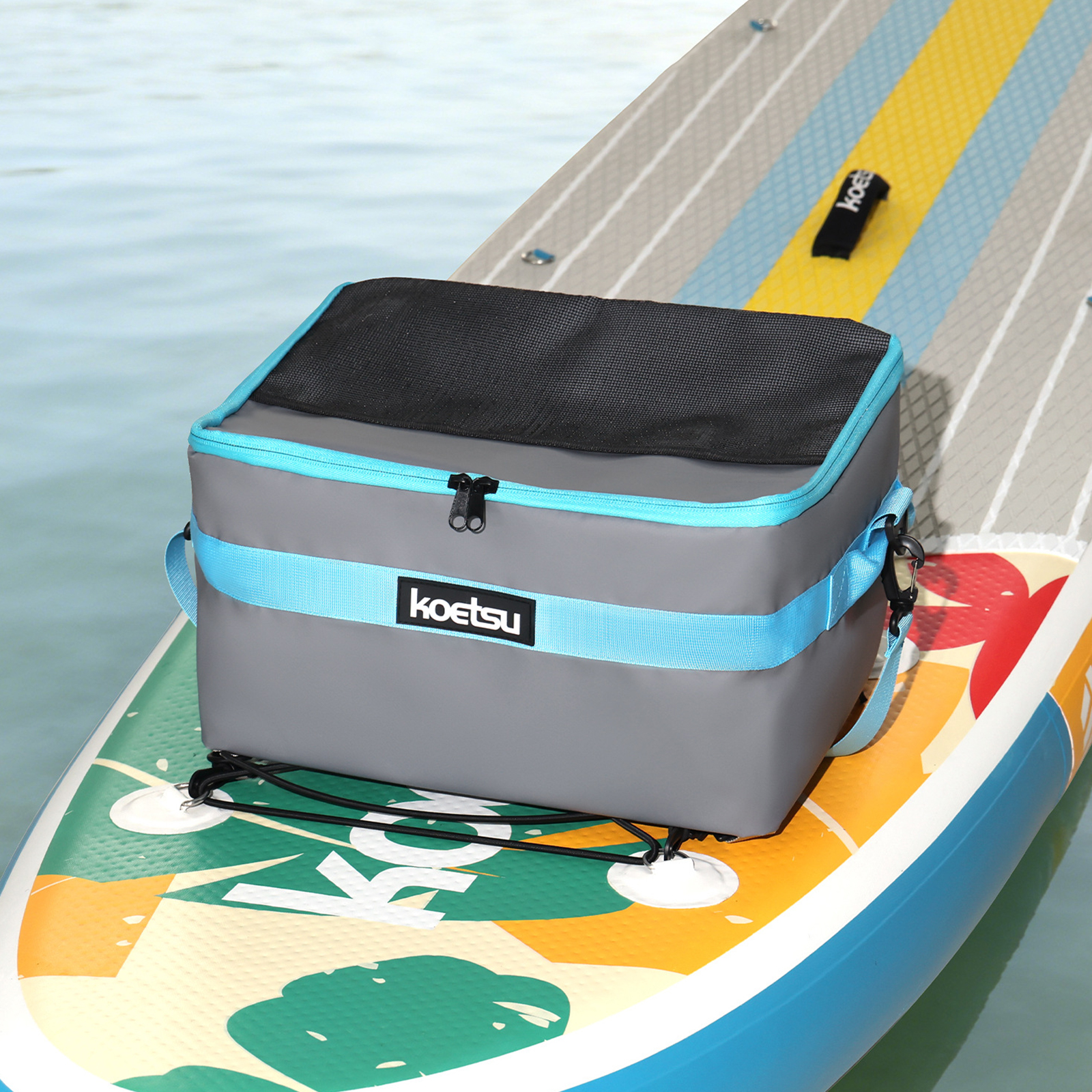 Fishing Kayak Sit On Top - Insulated Paddleboard Cooler with Top Pocket