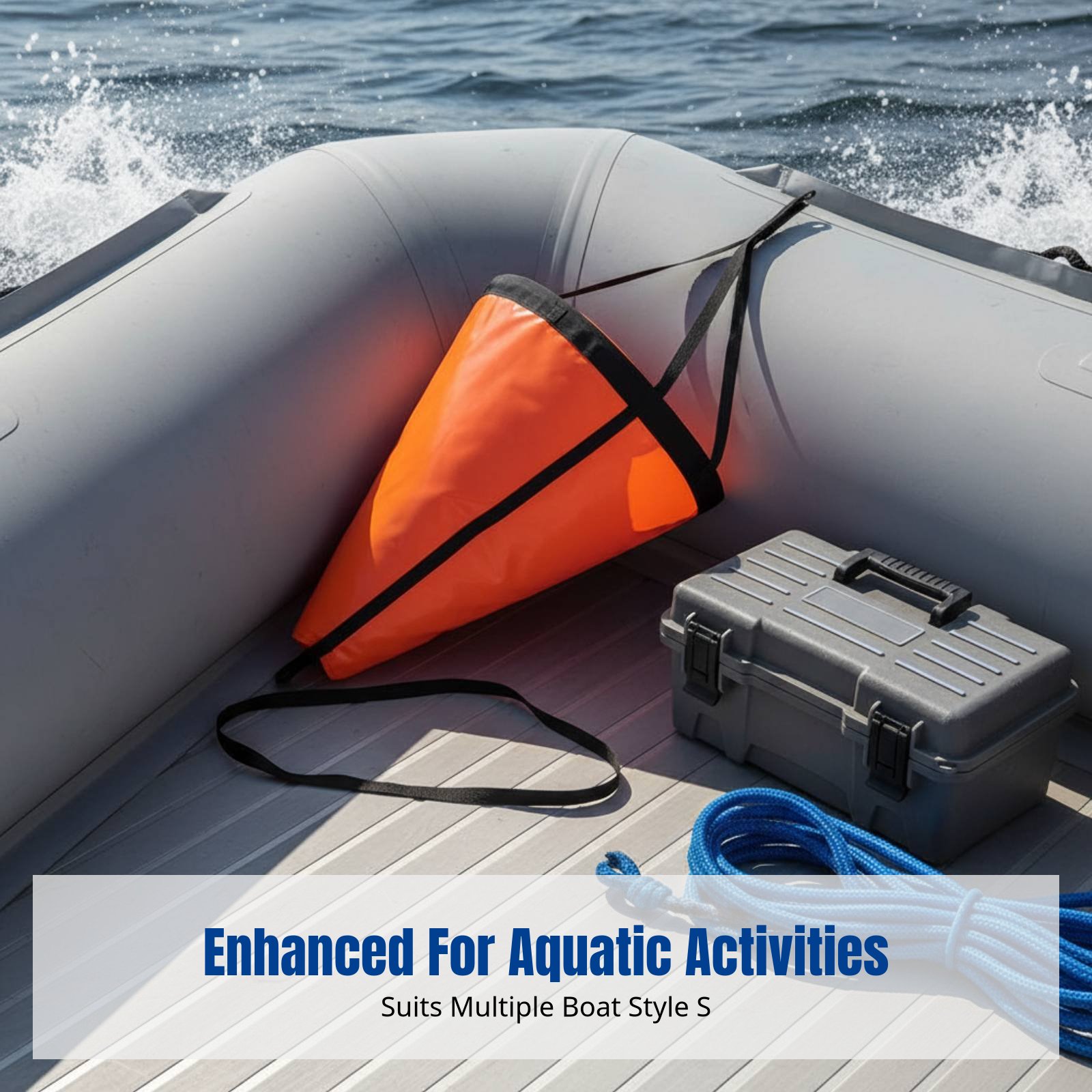 Boat Sea Anchor, PVC Umbrella  - Fishing Kayak Anchor recensie en prijs
