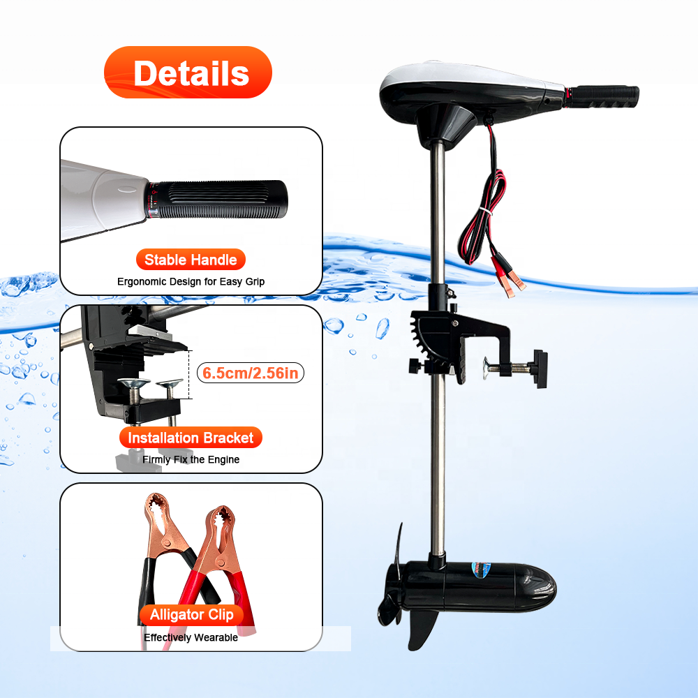 Inflatable Boat 34lbs Thrust T - Fishing Kayak Trolling Motor recensie en prijs