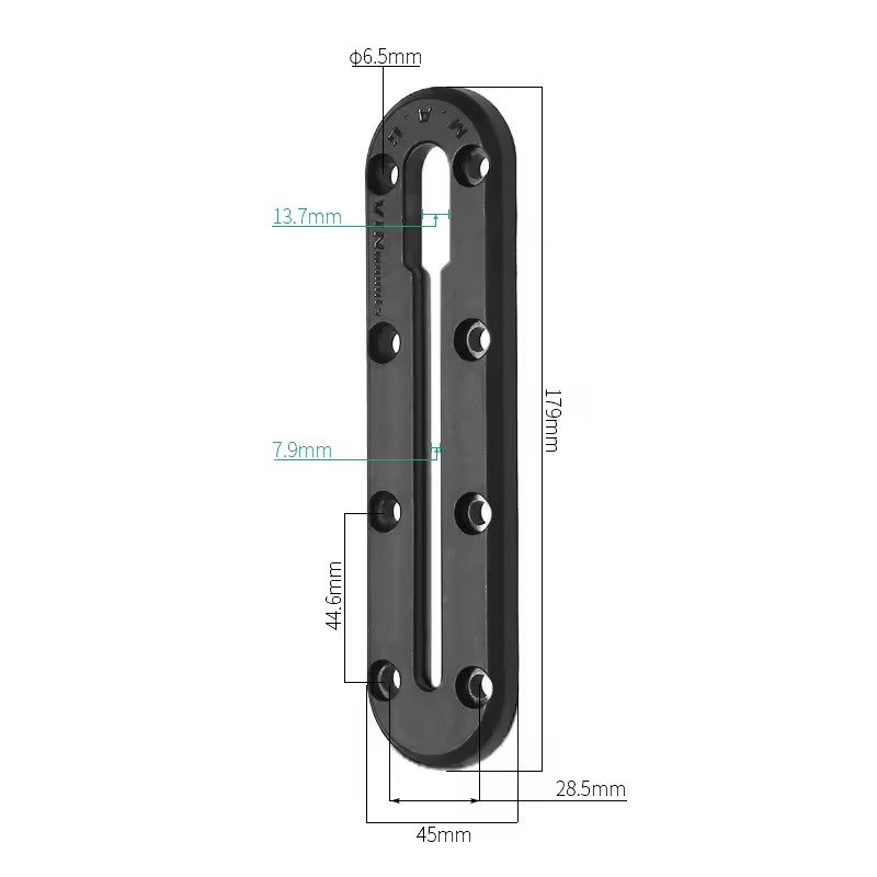 179mm Long Kayak Track mount,K - Fishing Kayak Fish Finder Mount recensie en prijs