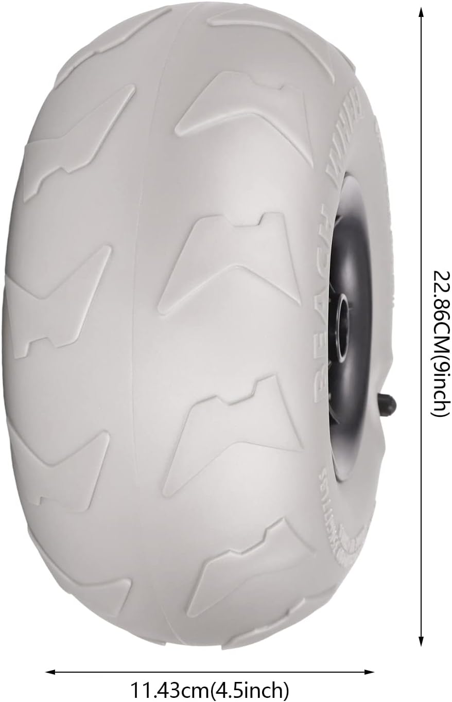Beach Balloon Wheels 2 Pack 9  - Fishing Kayak Cart recensie en prijs