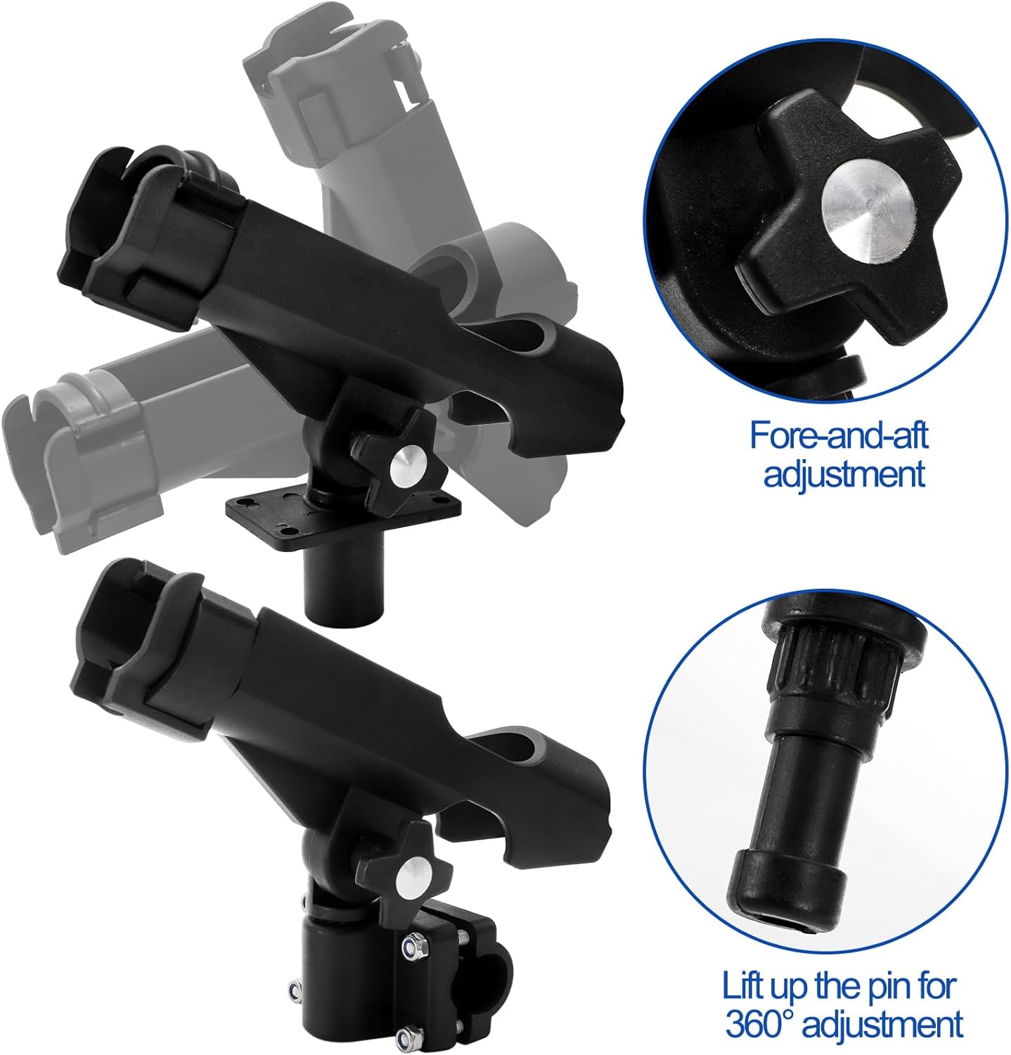 2 Pack Fishing Rod Holder with - Fishing Kayak Rod Holder recensie en prijs