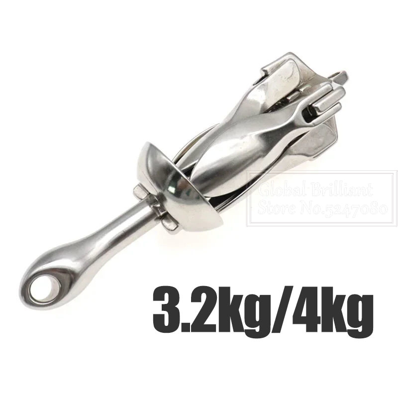 3.2KG/4KG Boat Stainless Steel - Fishing Kayak Anchor recensie en prijs