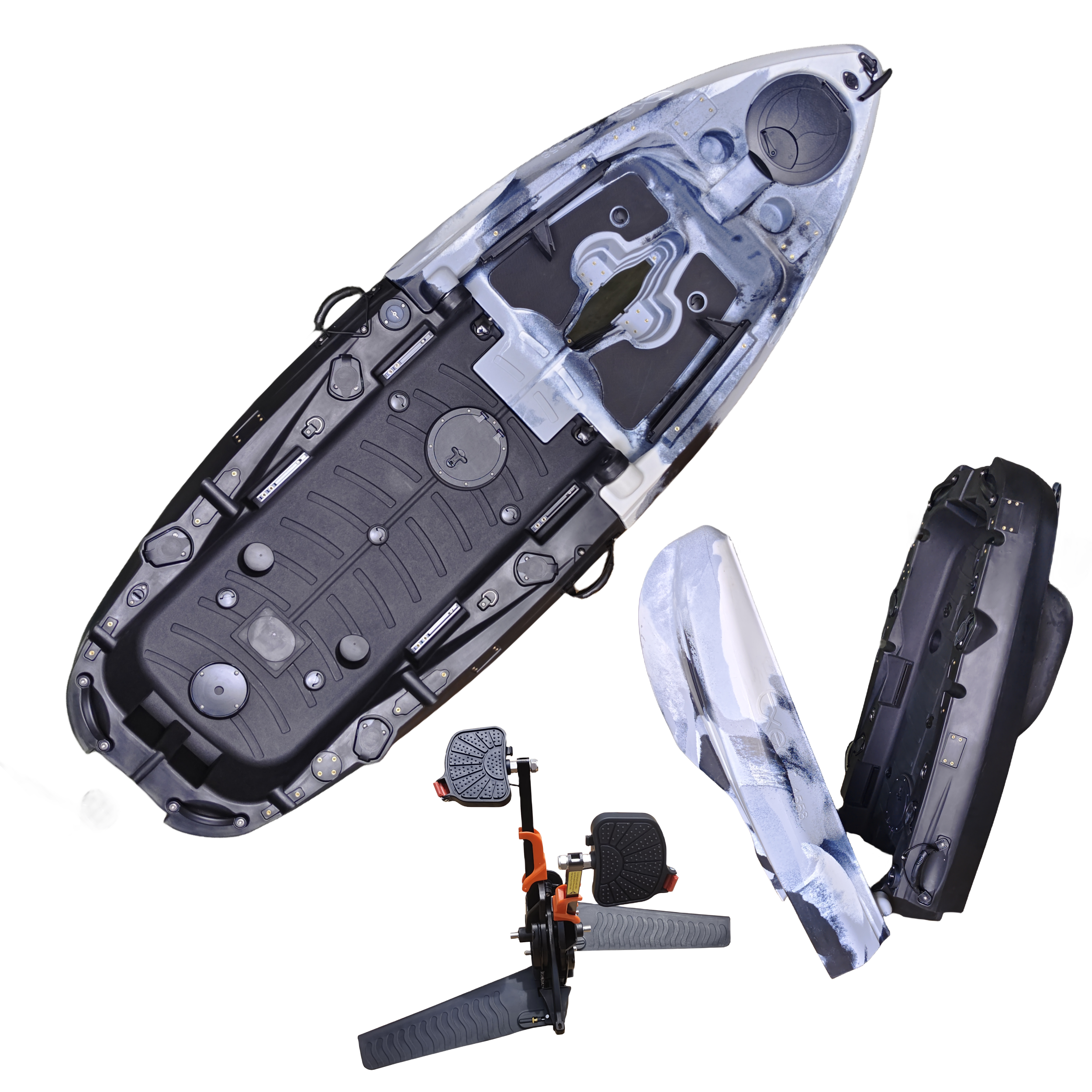 Plastic Kayak Pedal Kayak Fish - Fishing Kayak Seat recensie en prijs