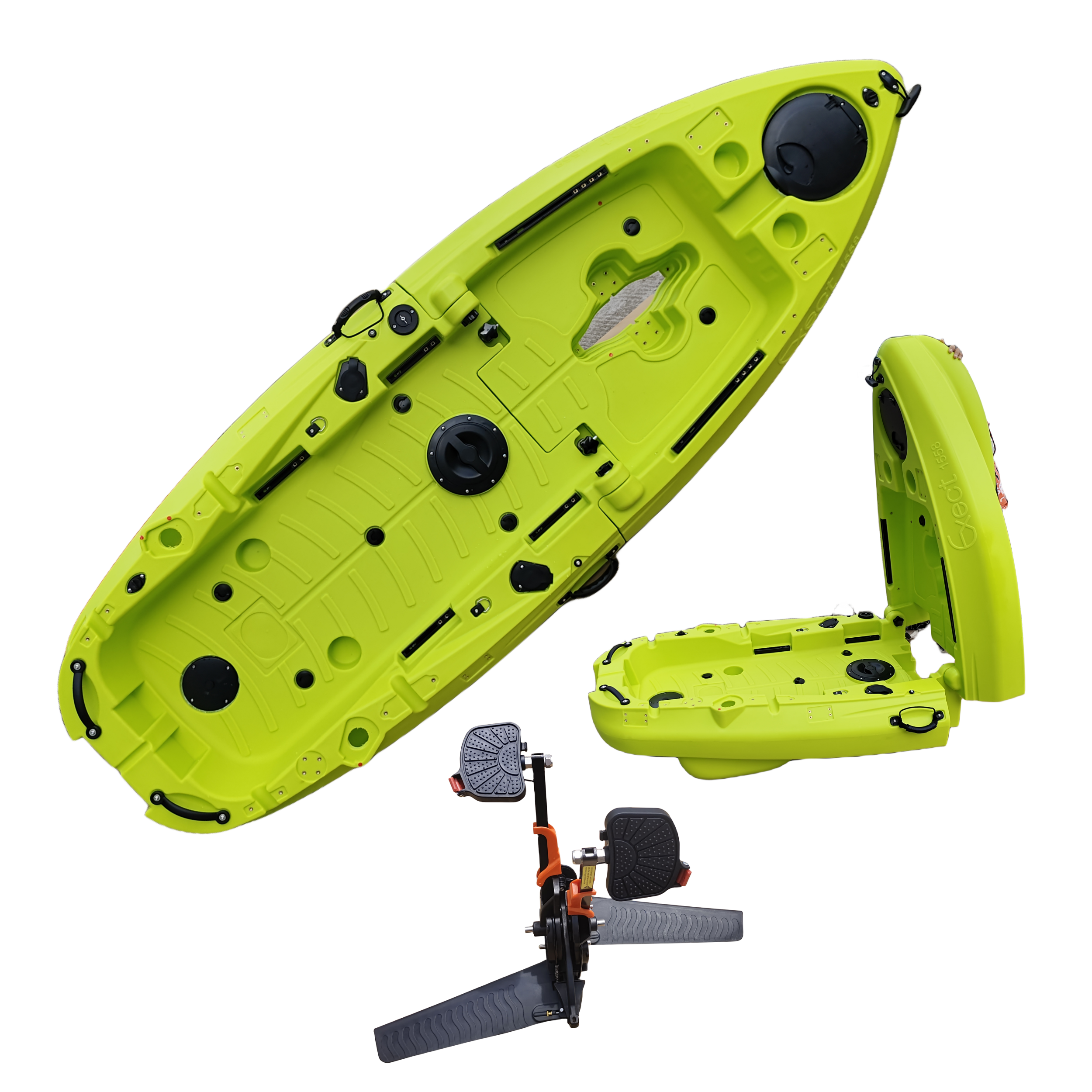 Plastic Kayak Pedal Kayak Fish - Fishing Kayak Seat recensie en prijs