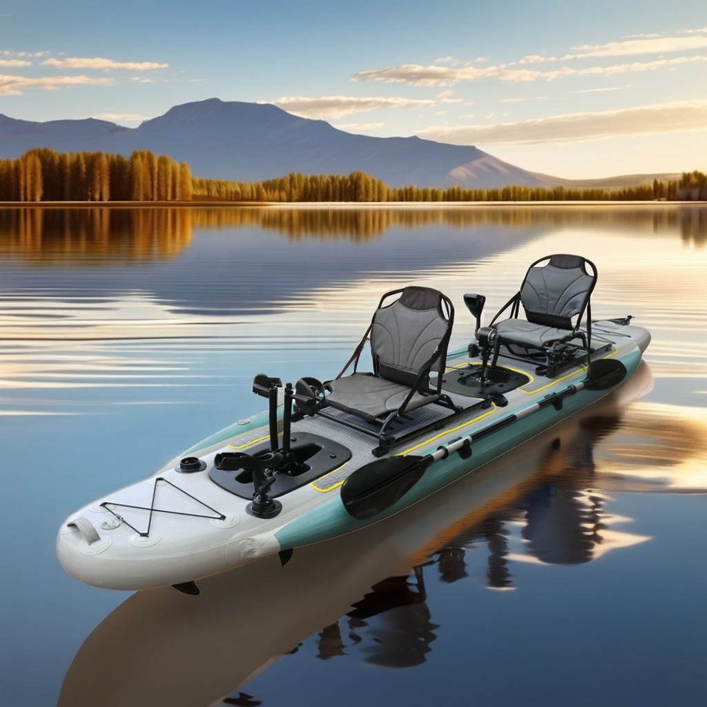 14ft Inflatable Fishing Canoe  - Fishing Kayak Seat recensie en prijs