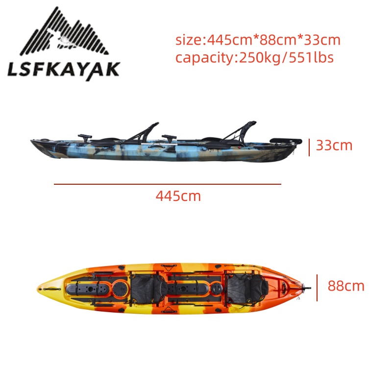 2025 Factory Wholesale 2-Perso - Fishing Kayak Paddle recensie en prijs