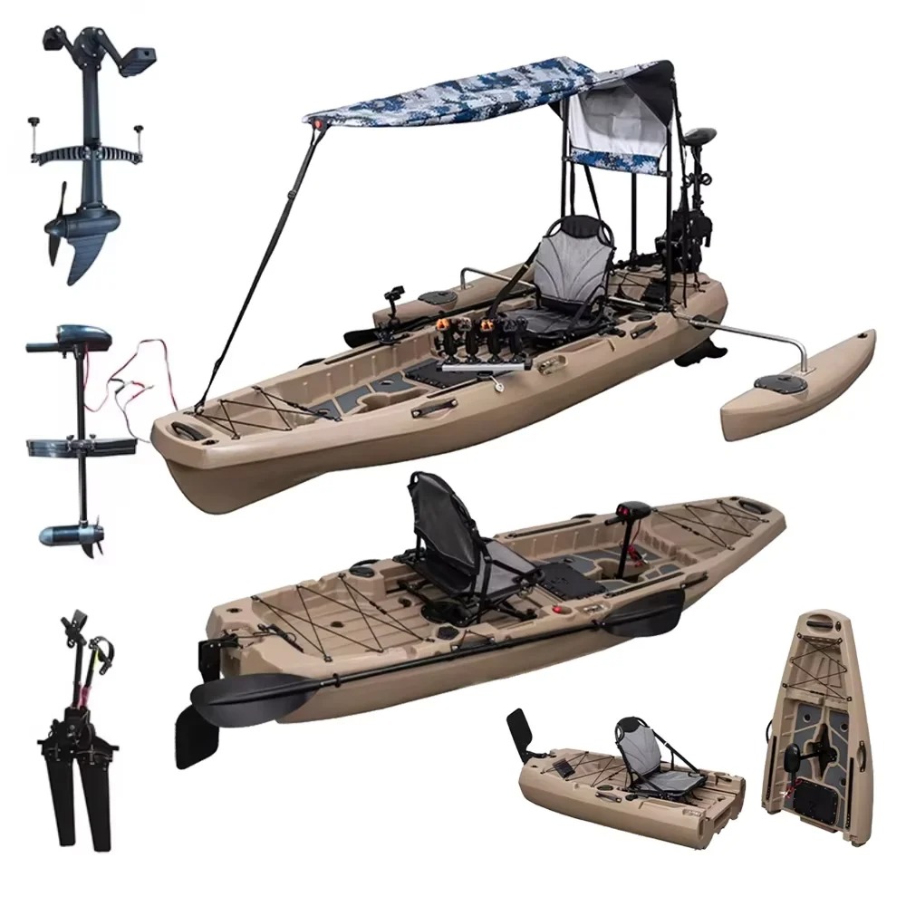 LLDPE Modular Kayak Canoe w/Pe - Fishing Kayak Pedal Drive recensie en prijs