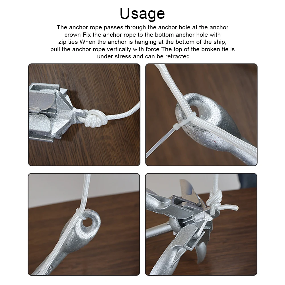0.7KG 1.5KG Stainless Steel Fo - Fishing Kayak Anchor recensie en prijs