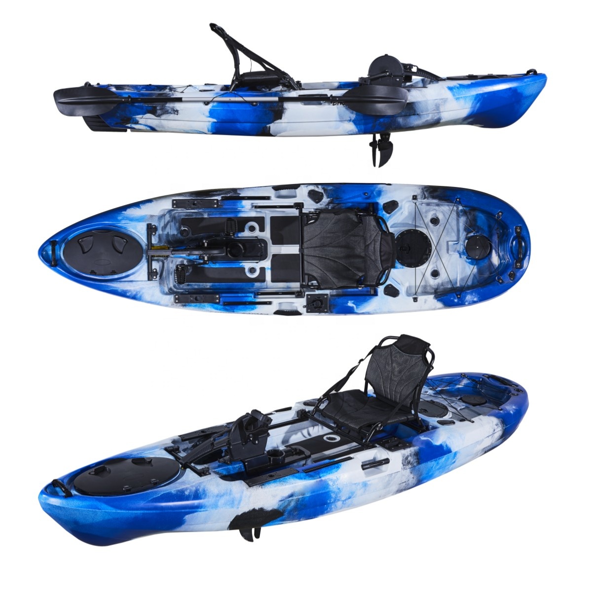 10FT Classic Pedal Fishing Kay - Fishing Kayak Pedal Drive recensie en prijs