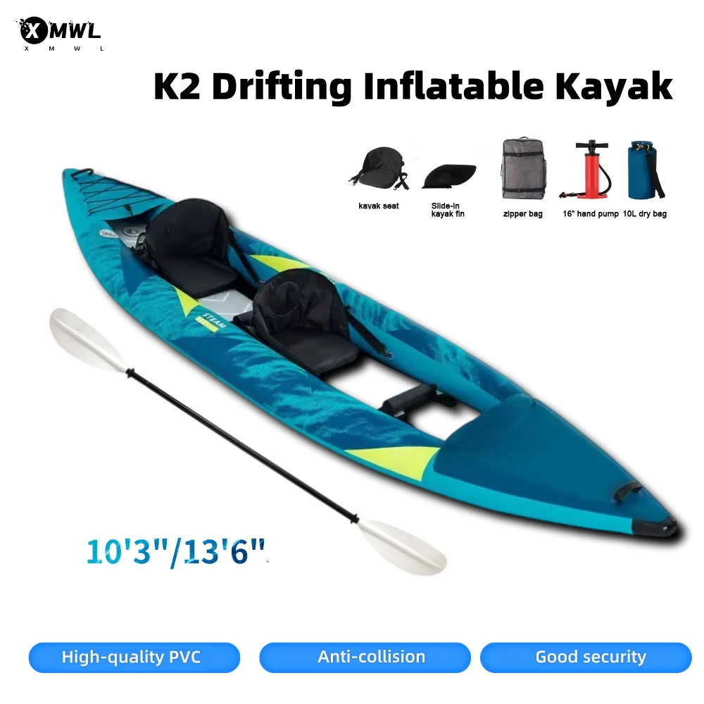 Canoe Kayak Inflatable Boat 1- - Fishing Kayak Sit On Top recensie en prijs