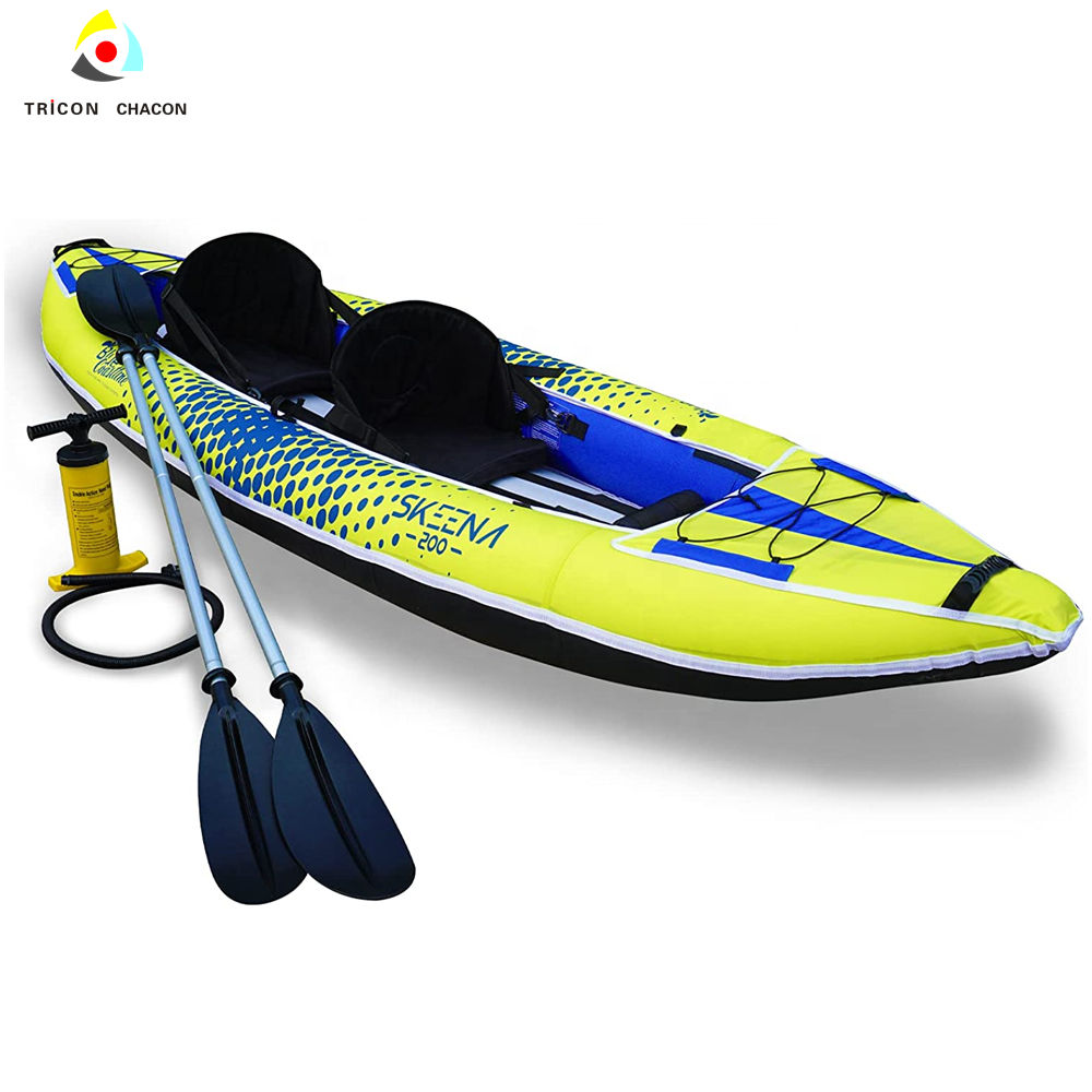 Adult Inflatable Fishing Canoe - Fishing Kayak Paddle recensie en prijs