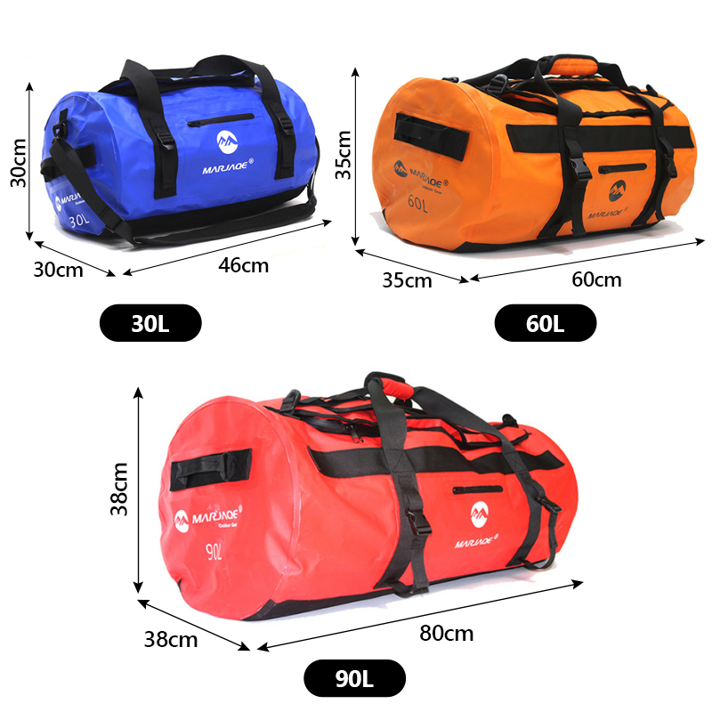 30L 60L 90L Waterproof Kayakin - Fishing Kayak Storage Bag recensie en prijs