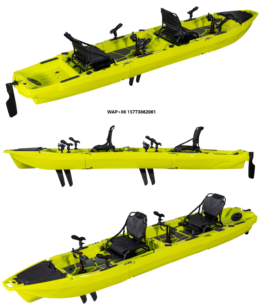 14 FT 3 Section Detachable Sol - Fishing Kayak Pedal Drive recensie en prijs