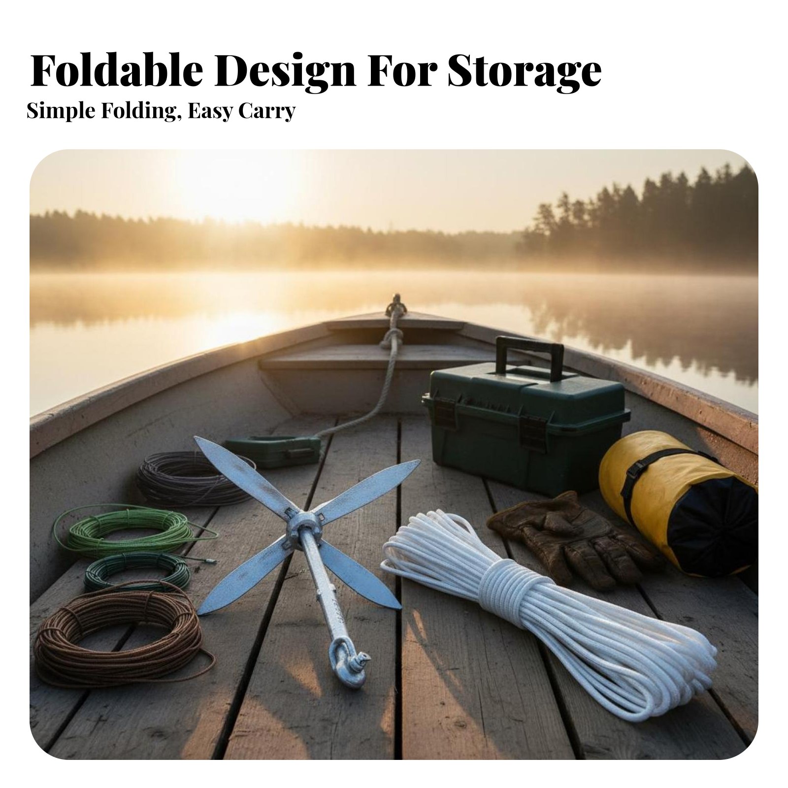 Lotus Anchor Foldable Carbon S - Fishing Kayak Anchor recensie en prijs