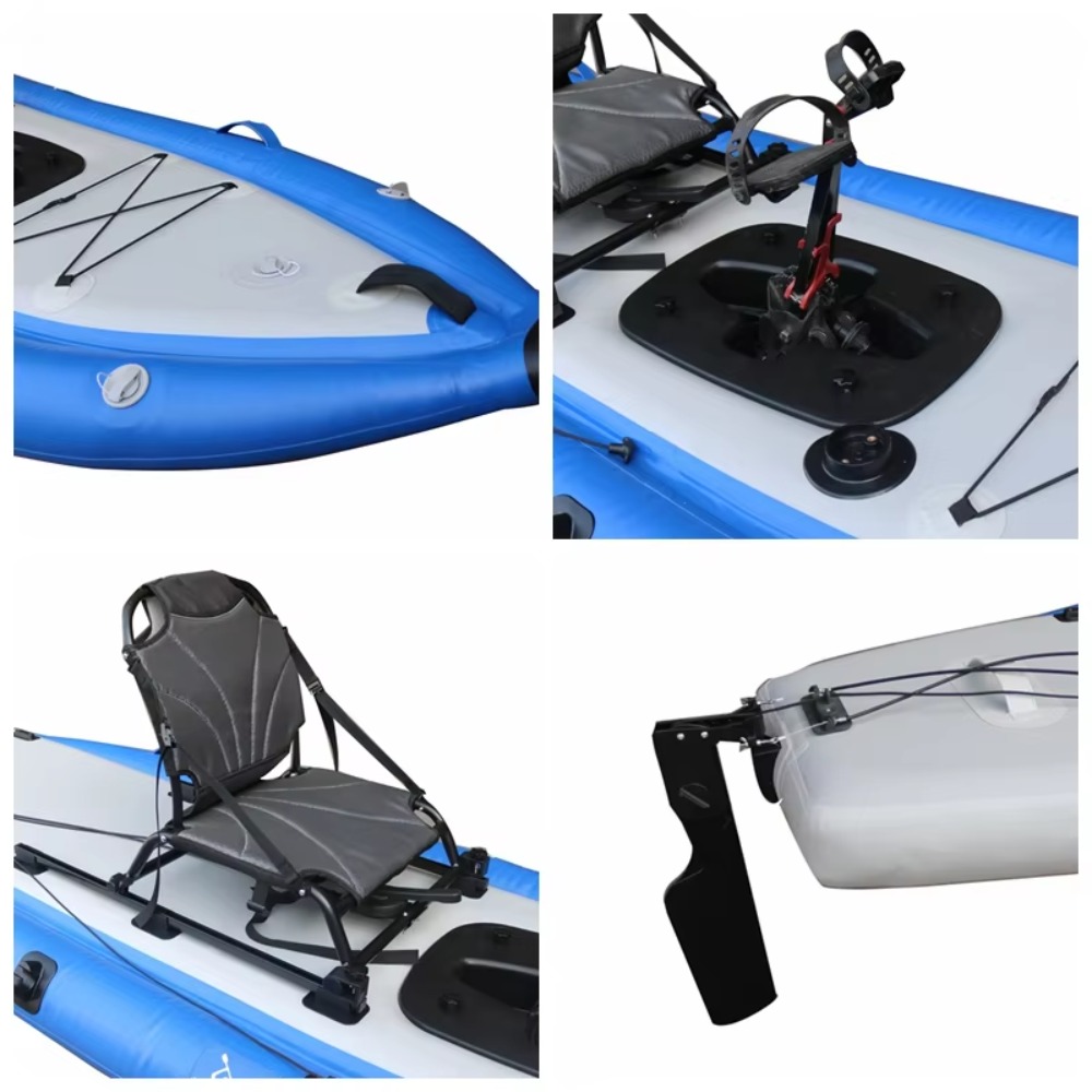 12ft Single Sit-On-Top Inflata - Fishing Kayak Sit On Top recensie en prijs