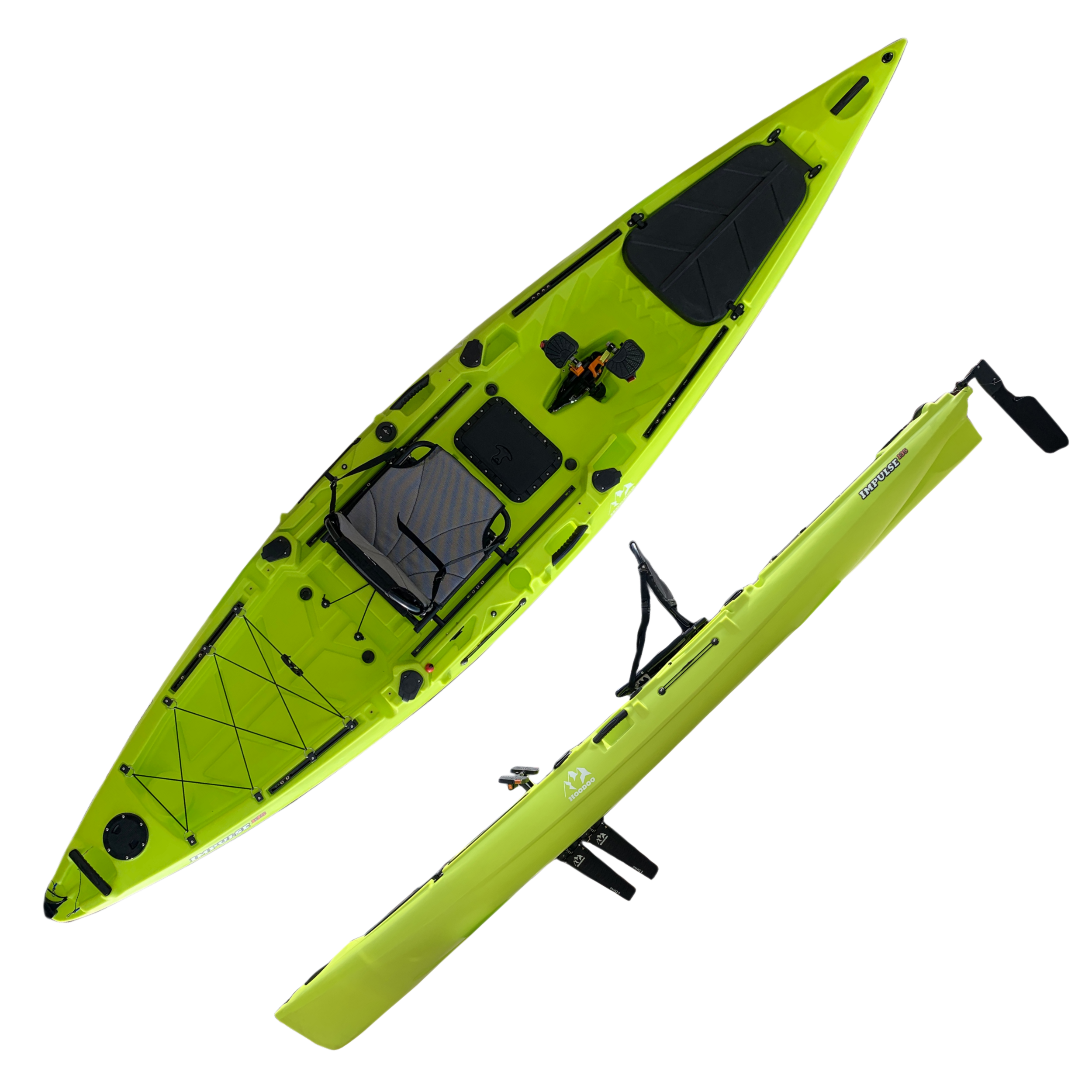 Zero Kayak New 4.15m One Perso - Fishing Kayak Pedal Drive recensie en prijs