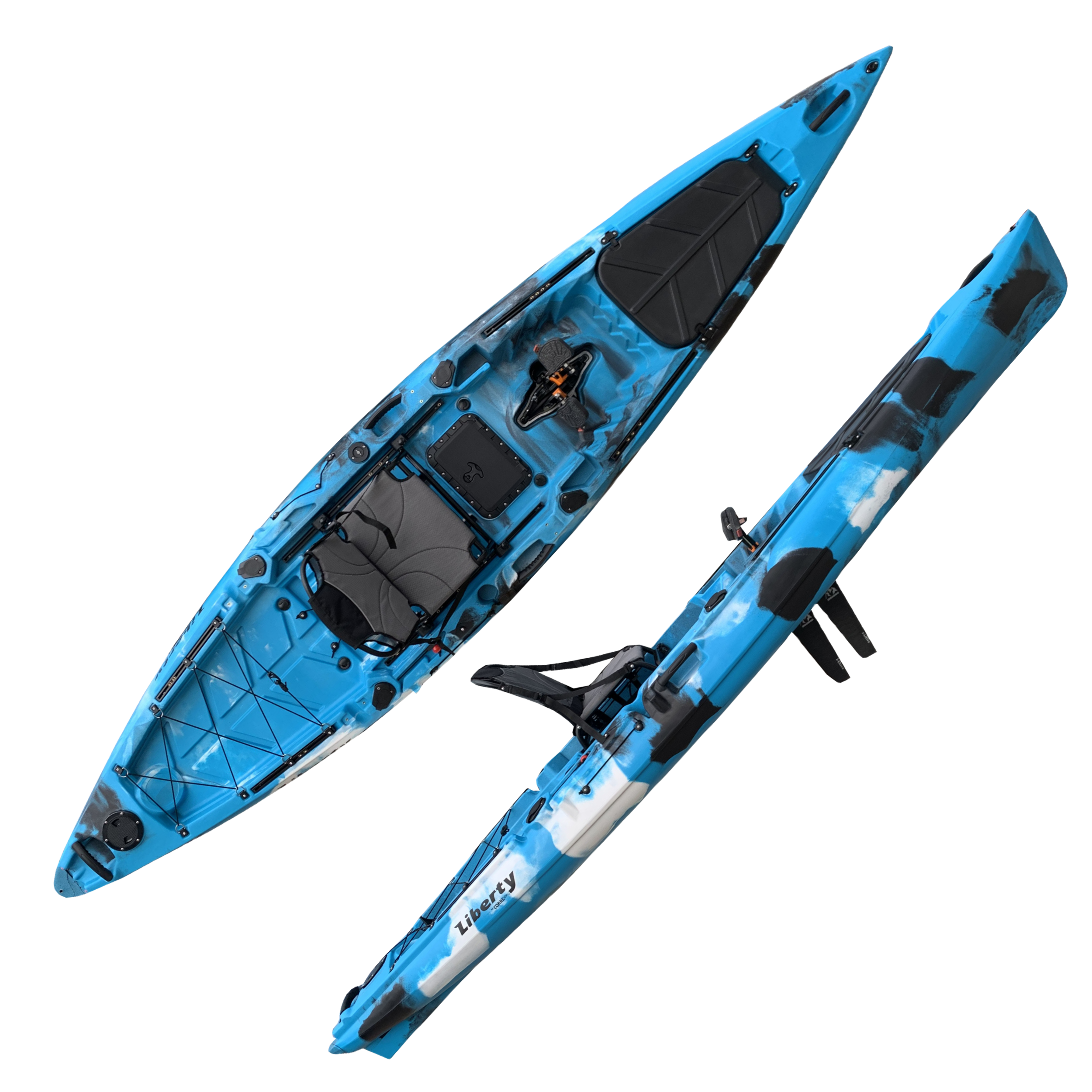 Zero Kayak New 4.15m One Perso - Fishing Kayak Pedal Drive recensie en prijs
