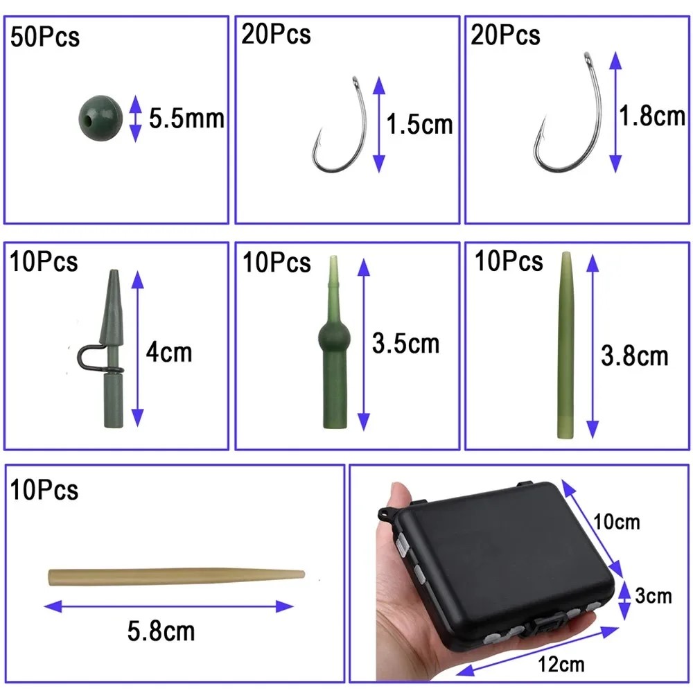 360Pcs Carp Fishing Accessorie - Fishing Kayak Crate recensie en prijs