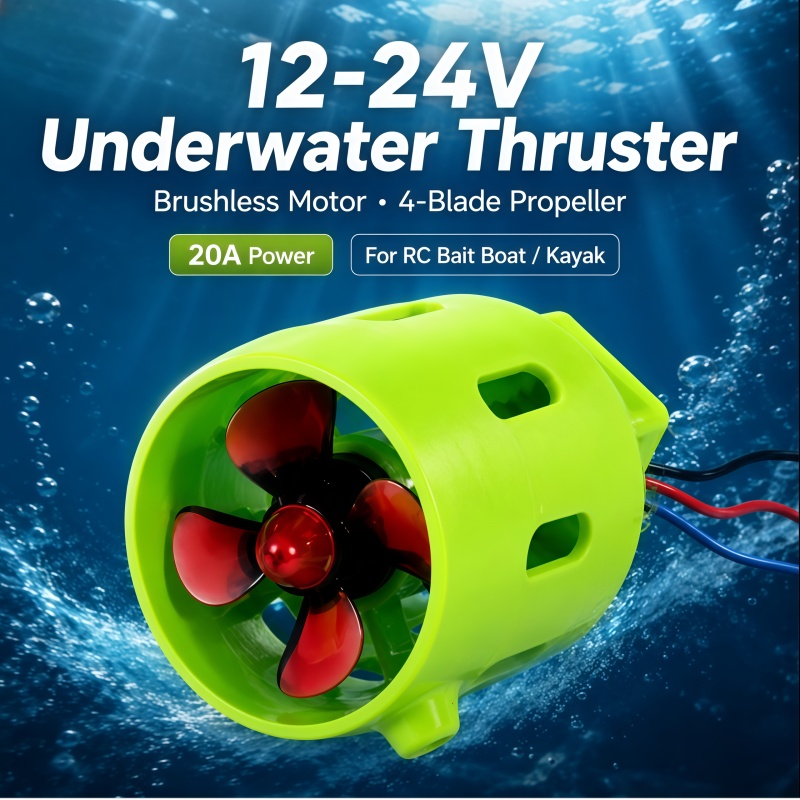 12-24V 20A Brushless Underwate - Fishing Kayak Trolling Motor recensie en prijs