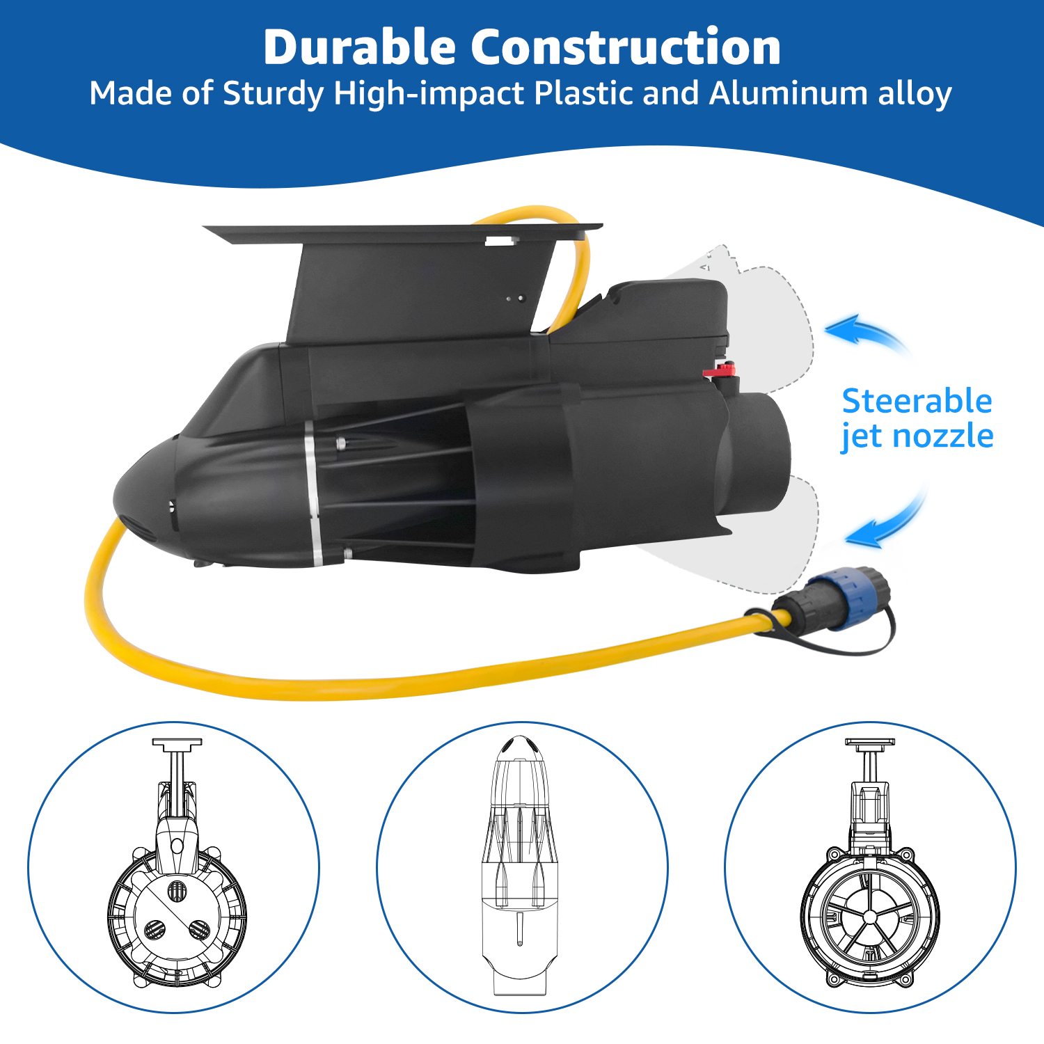 Directional Electric Trolling  - Fishing Kayak Trolling Motor recensie en prijs