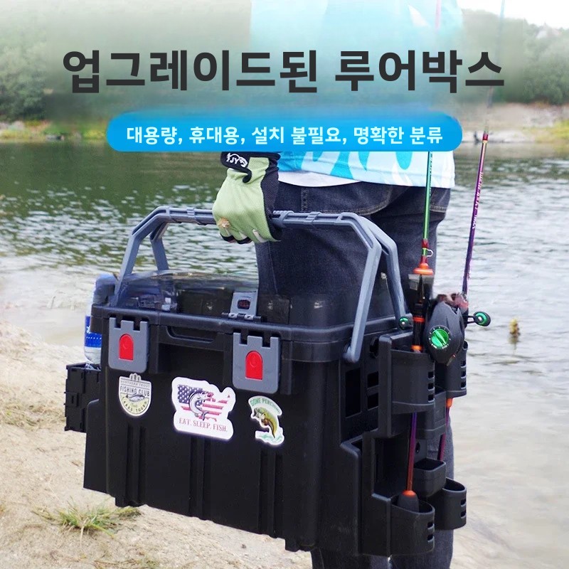 Sea Fishing Tool Box Equipment - Fishing Kayak Crate recensie en prijs