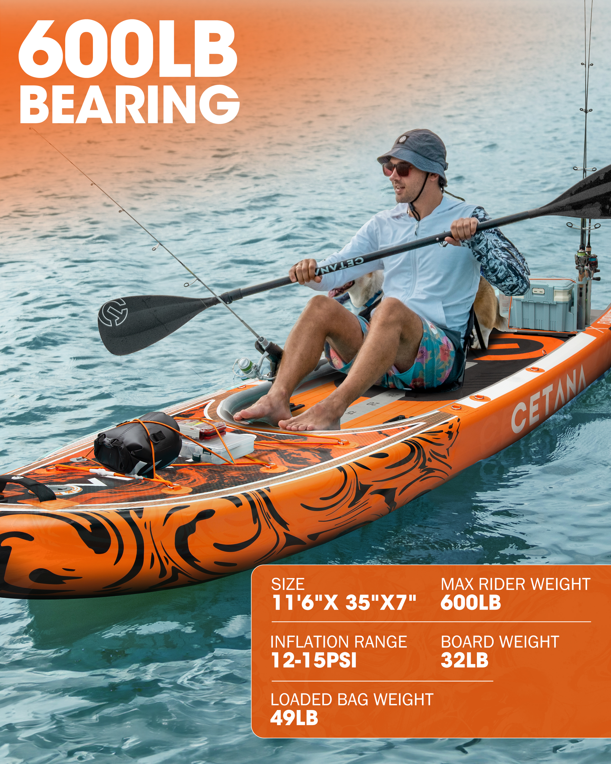 China Factory Inflatable Boat  - Fishing Kayak Rod Holder recensie en prijs