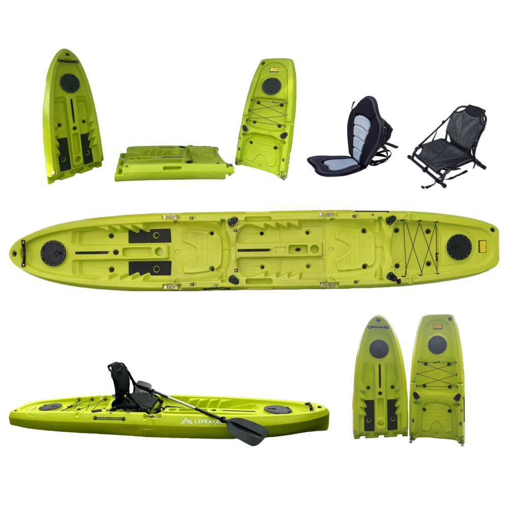 New Modular Tandem Double Sit- - Fishing Kayak Sit On Top recensie en prijs