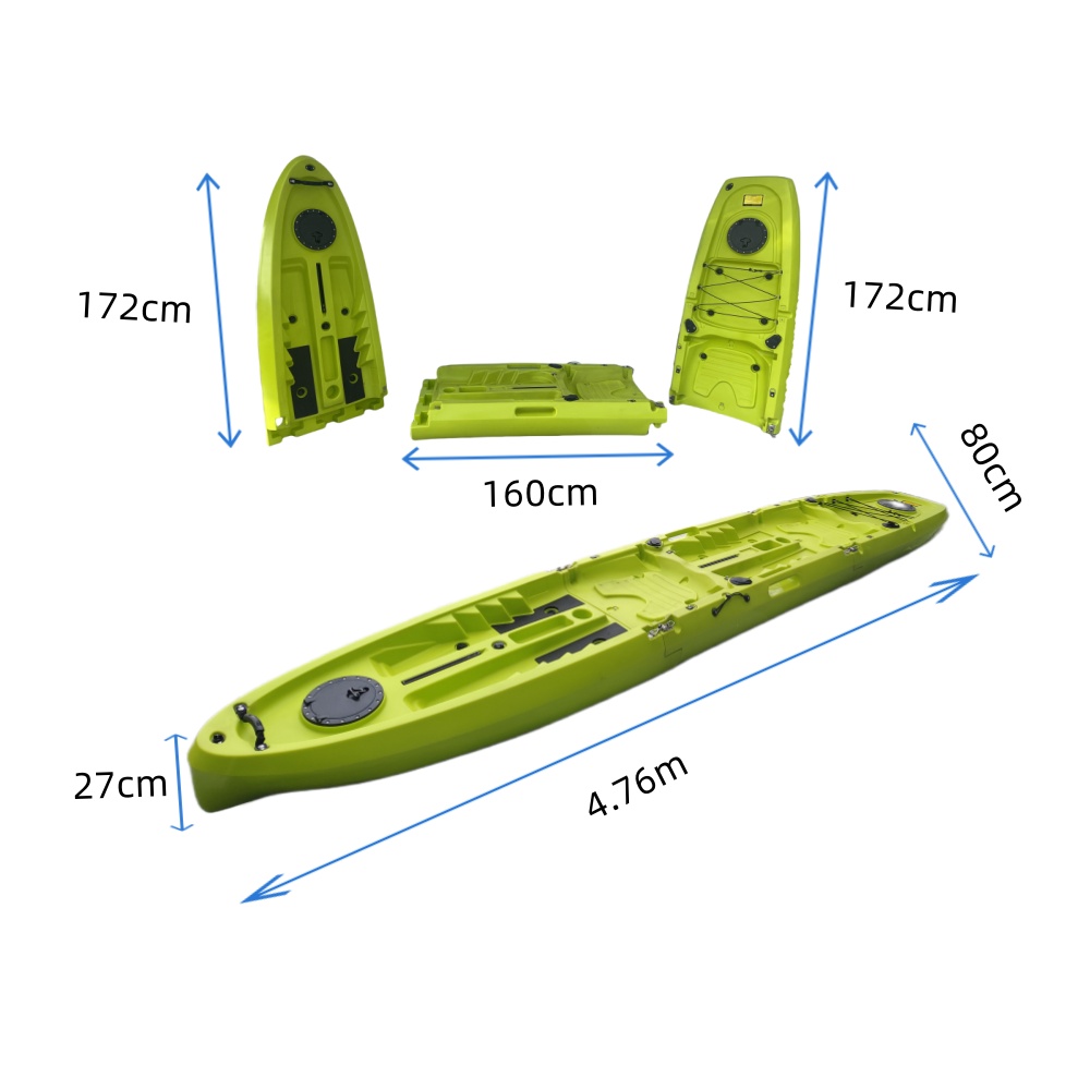 New Modular Tandem Double Sit- - Fishing Kayak Sit On Top recensie en prijs